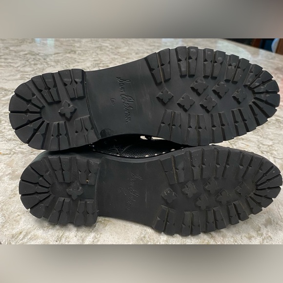 Sam Edelman women’s Jennifer Studded black Combat Boot size 6.5 leather - Picture 8 of 9